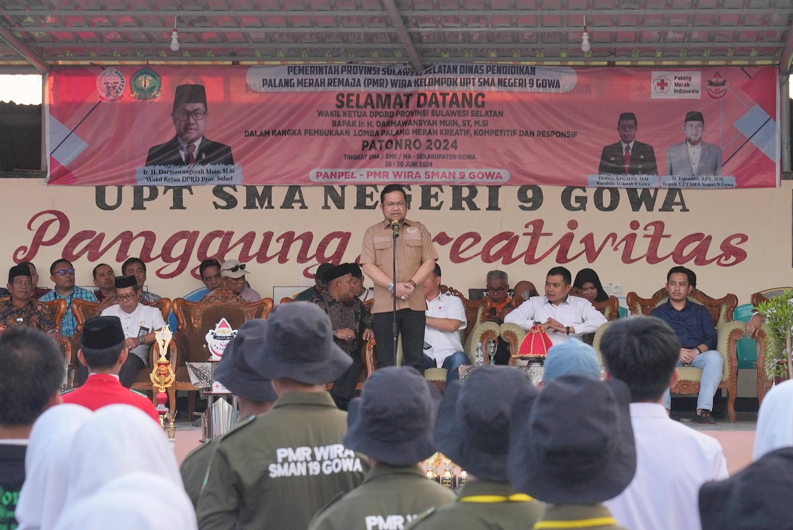 Ratusan Siswa SMA Ikuti Lomba PMR, DM : Ini sangat Luar Biasa